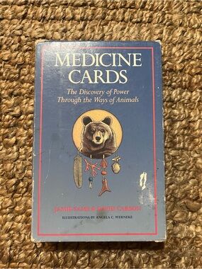 Vintage Medicine Cards Discovery of Power Animal Guide Book Set